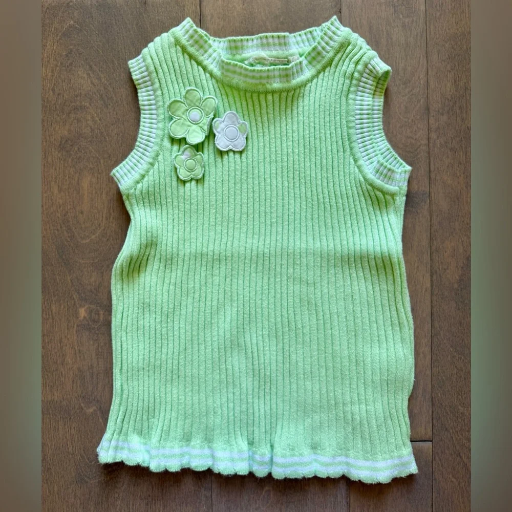 The Childens Place Cotton Sweater Vest-Size 5/6